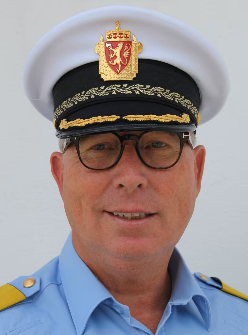 Pressefoto av UP-sjef Roar S. Larsen