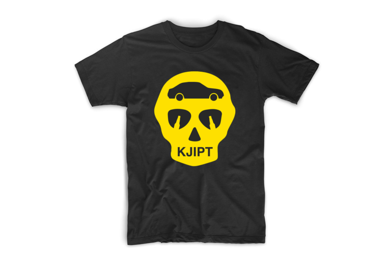 Merch t-skjorte med tekst: kjipt