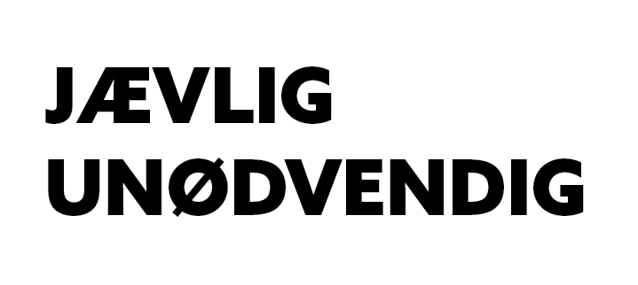 Logo: jævlig unødvendig hvit