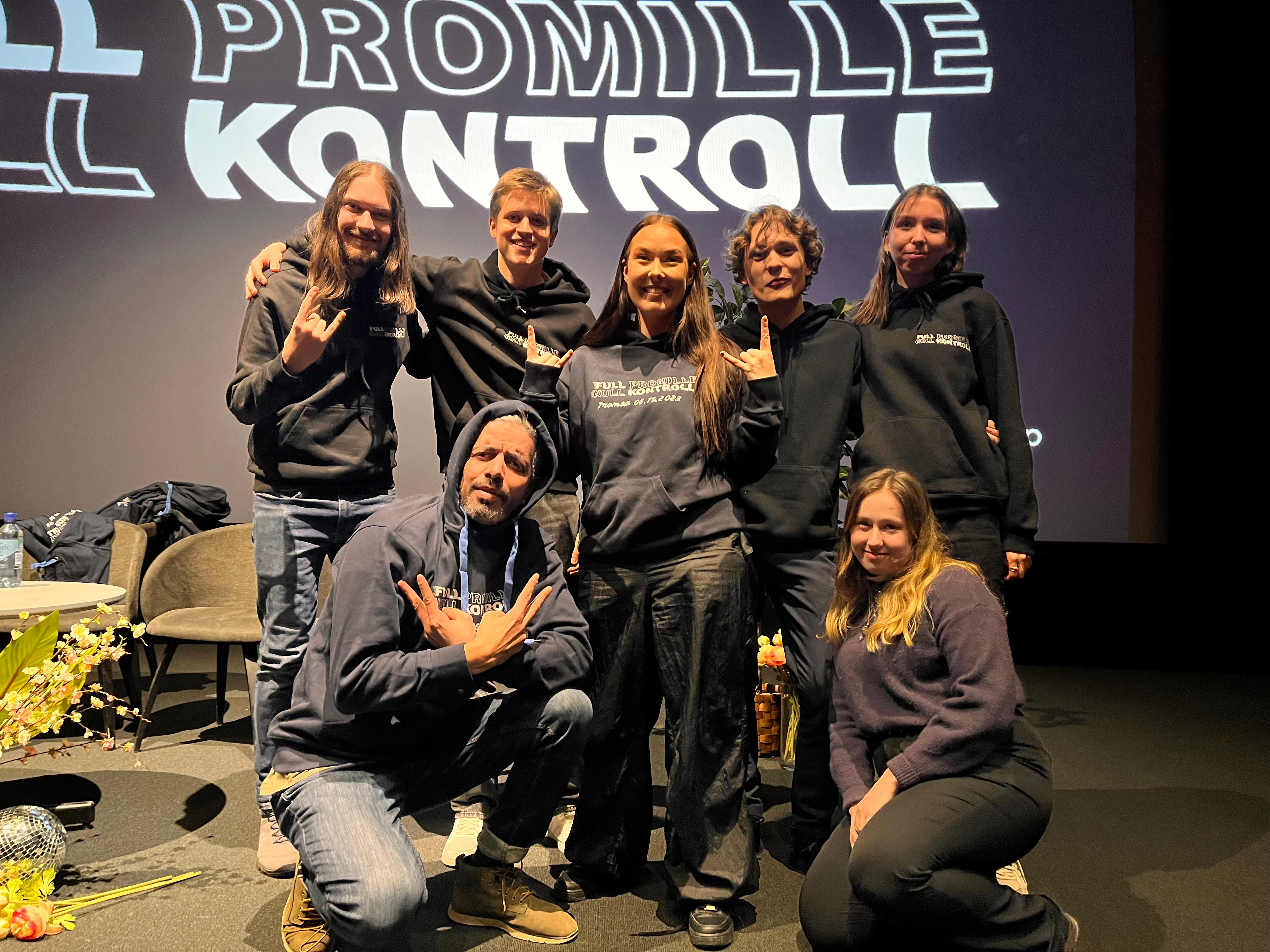 Gruppa bak Full Promille Null kontroll-kampanjen, prosjektleder og programleder.