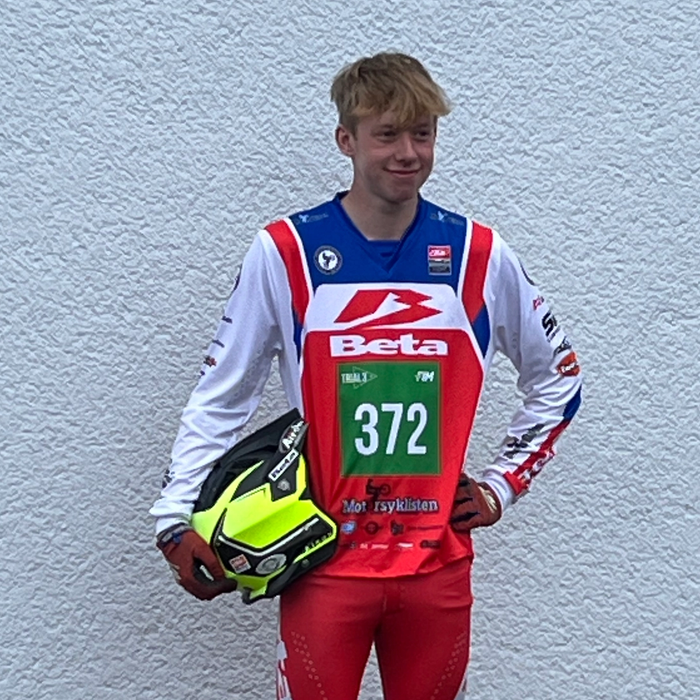 Bilde av Henrik, vinneren av trekningen.