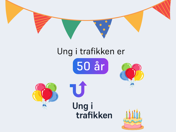 Gutt i førersetet kjører bil.