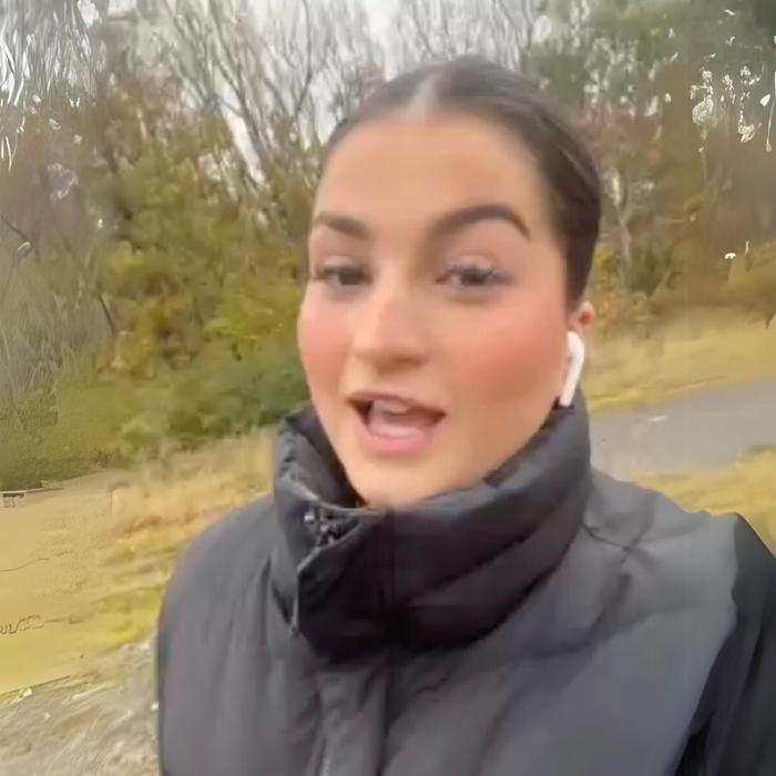 Anna Leonora (18). Screenshot av videoen i artikkelenen der hun snakker om hvem hun er og hvorfor hun er frivillig i Ung i trafikken.