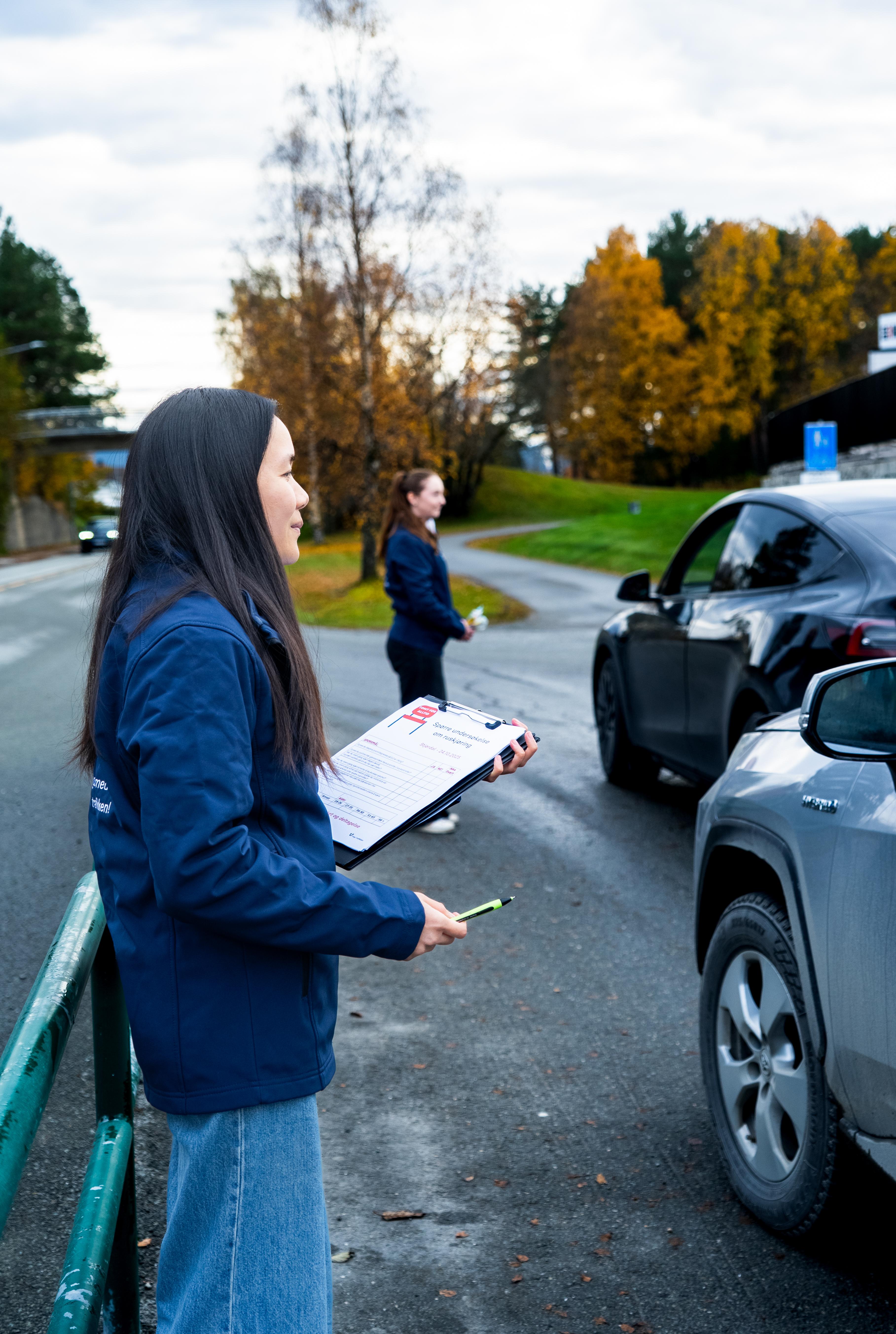 gladkontroll og spørreundersøkelser 
