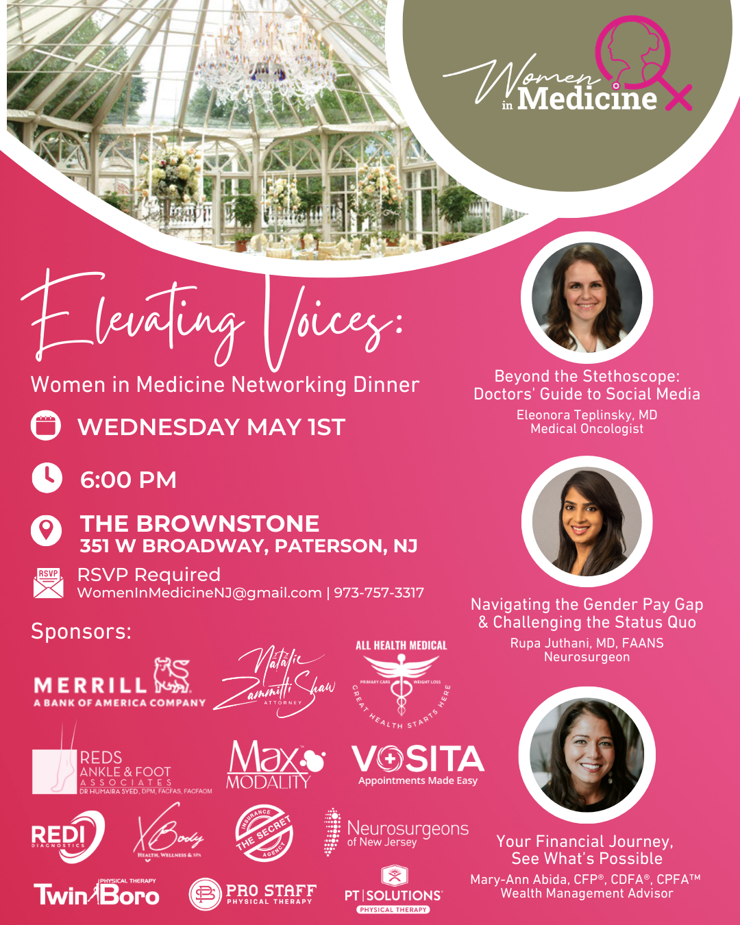 Elevating Voices: Women in Medicine Networking Dinner