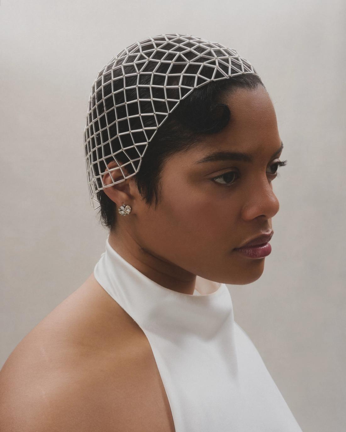 Beaded Chainmail Cloche