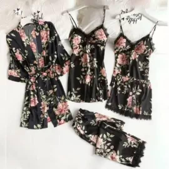 5 piece Sunflower night wear L