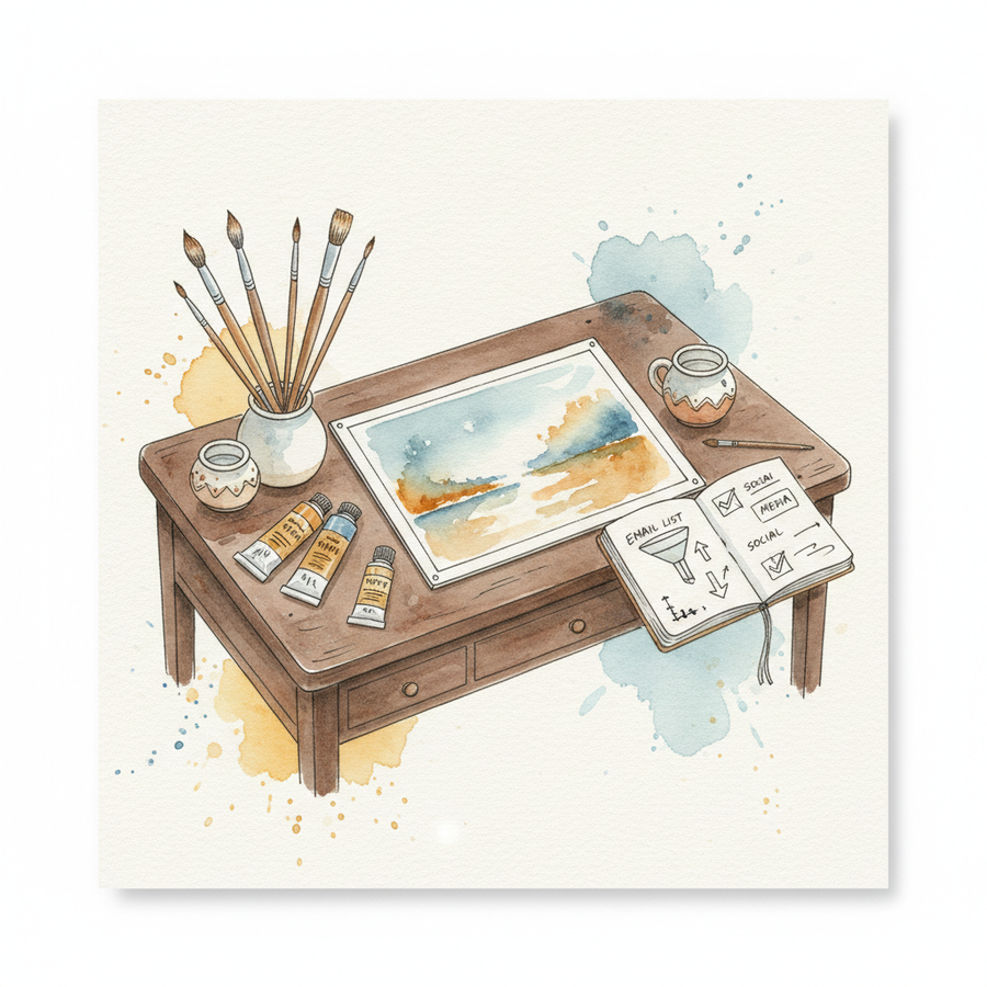 Stop Blaming the Algorithm: Real Reasons Your Art Isn't Selling Online cover
