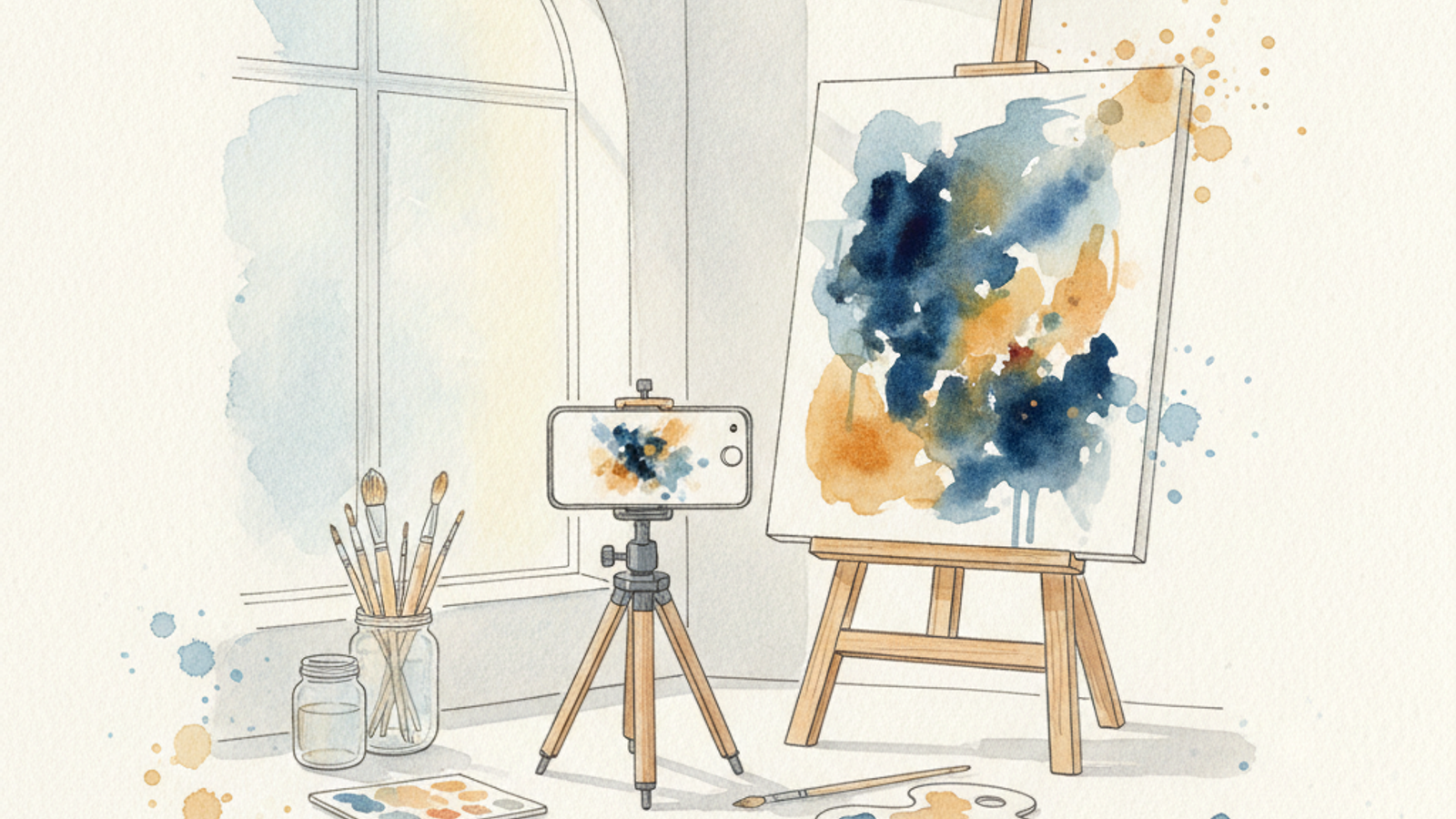 Photograph Your Art Like a Pro with Just Your Phone: A Step-by-Step Guide cover