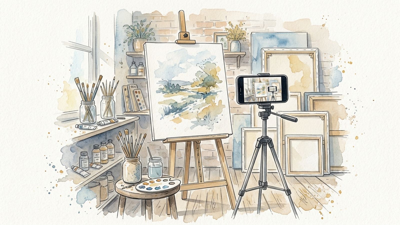 Video Content for Artists: Shorts, Reels, Making-Ofs and Exhibition Coverage cover