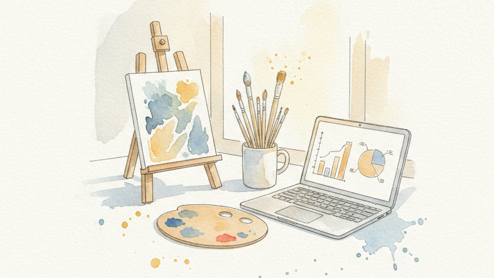 How Long Does it *Really* Take to Earn a Sustainable Income Selling Art Online? cover