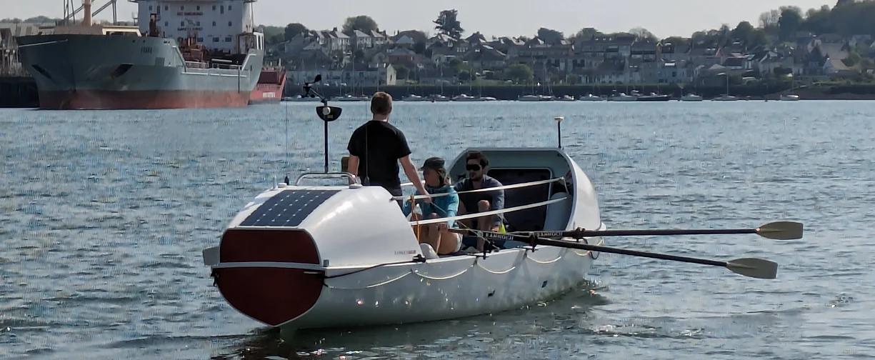 Atlantic Sea Donkeys take on the World's Toughest Row for Give Directly