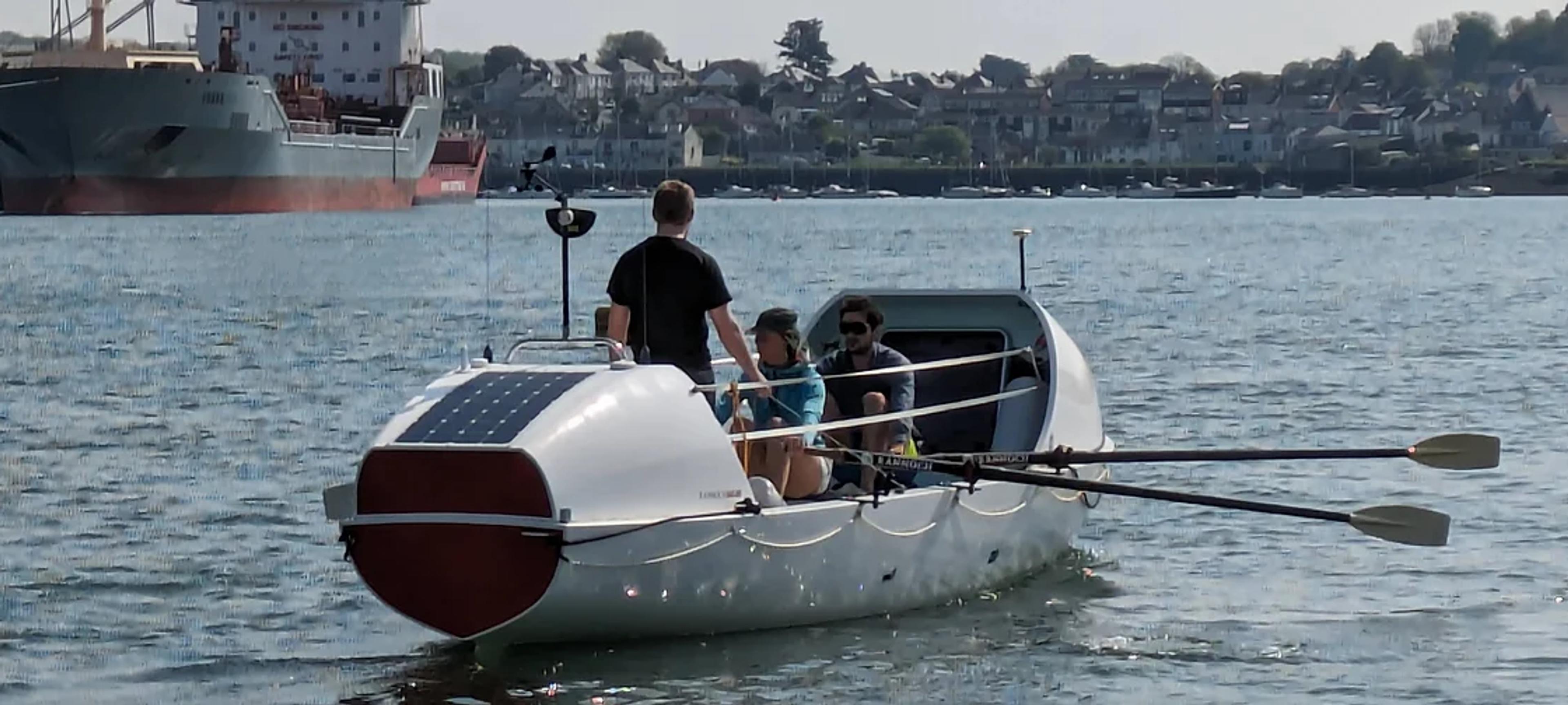 Atlantic Sea Donkeys take on the World's Toughest Row for Give Directly