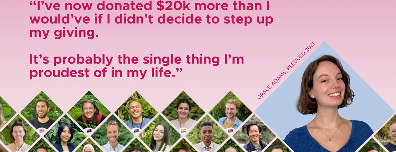 How I moved from donating 3% to a 10% Pledge