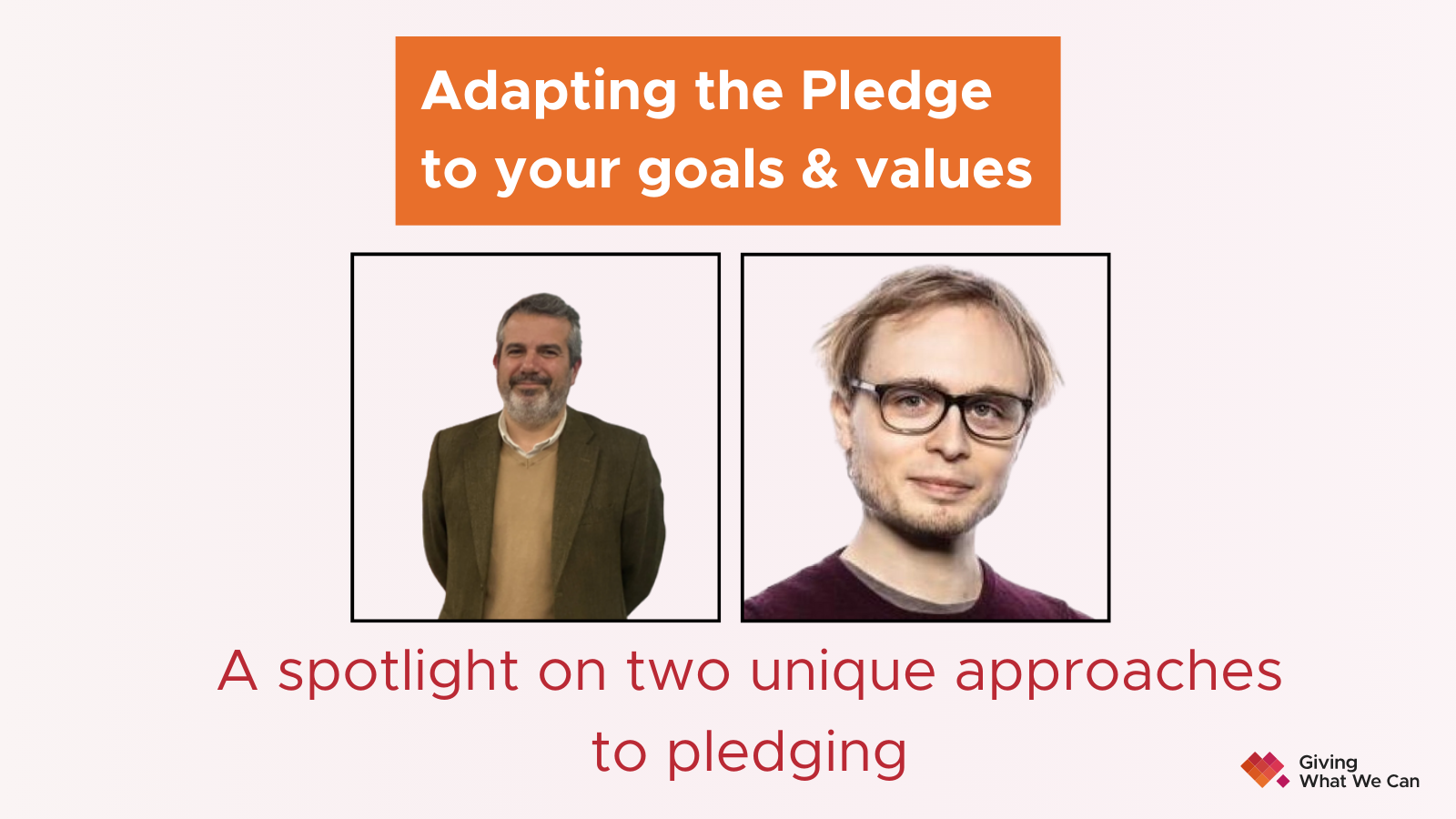 Adapting the Pledge to Your Goals & Values 