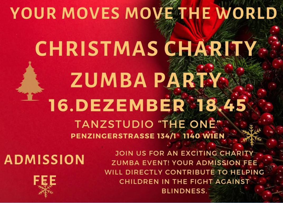 Zumba Christmas Charity Event: Your Moves Move the World 