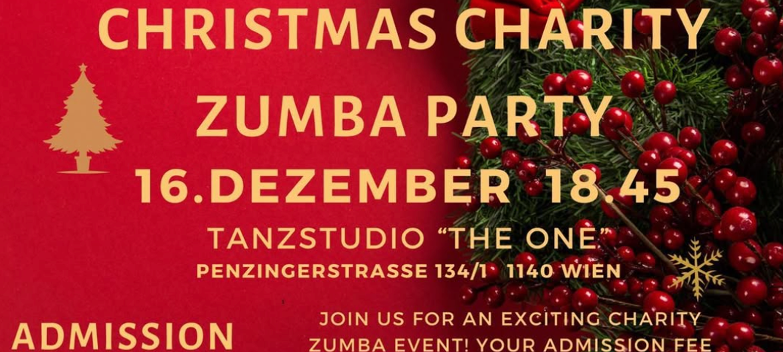 Zumba Christmas Charity Event: Your Moves Move the World