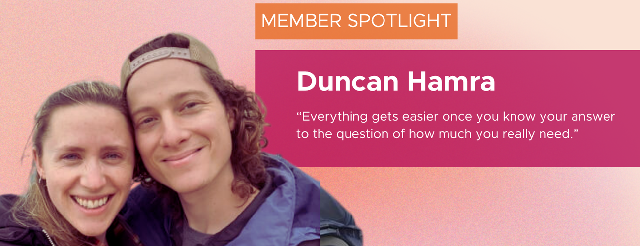 Member Profile: Duncan Hamra