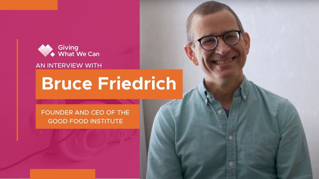 Bruce Friedrich: Why plant based meat is a scalable solution to feed the world