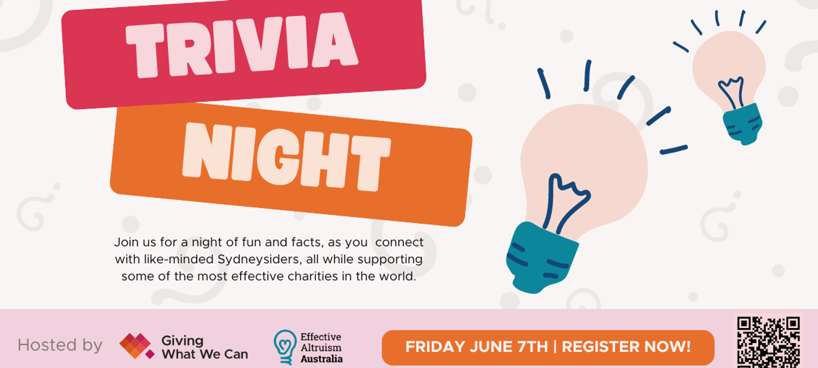 Trivia Night hosted by GWWC and EAA