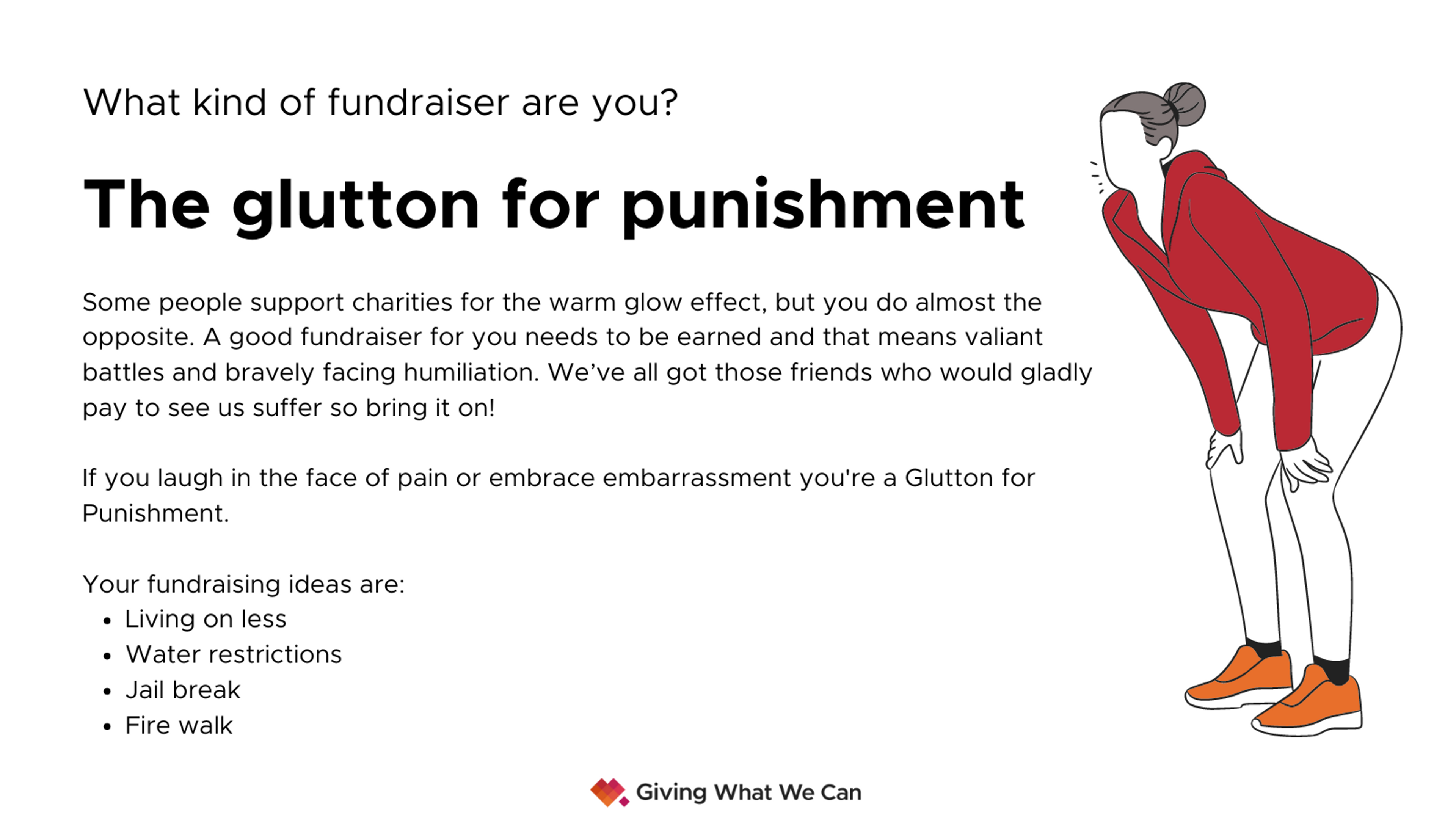 Glutton for punishment