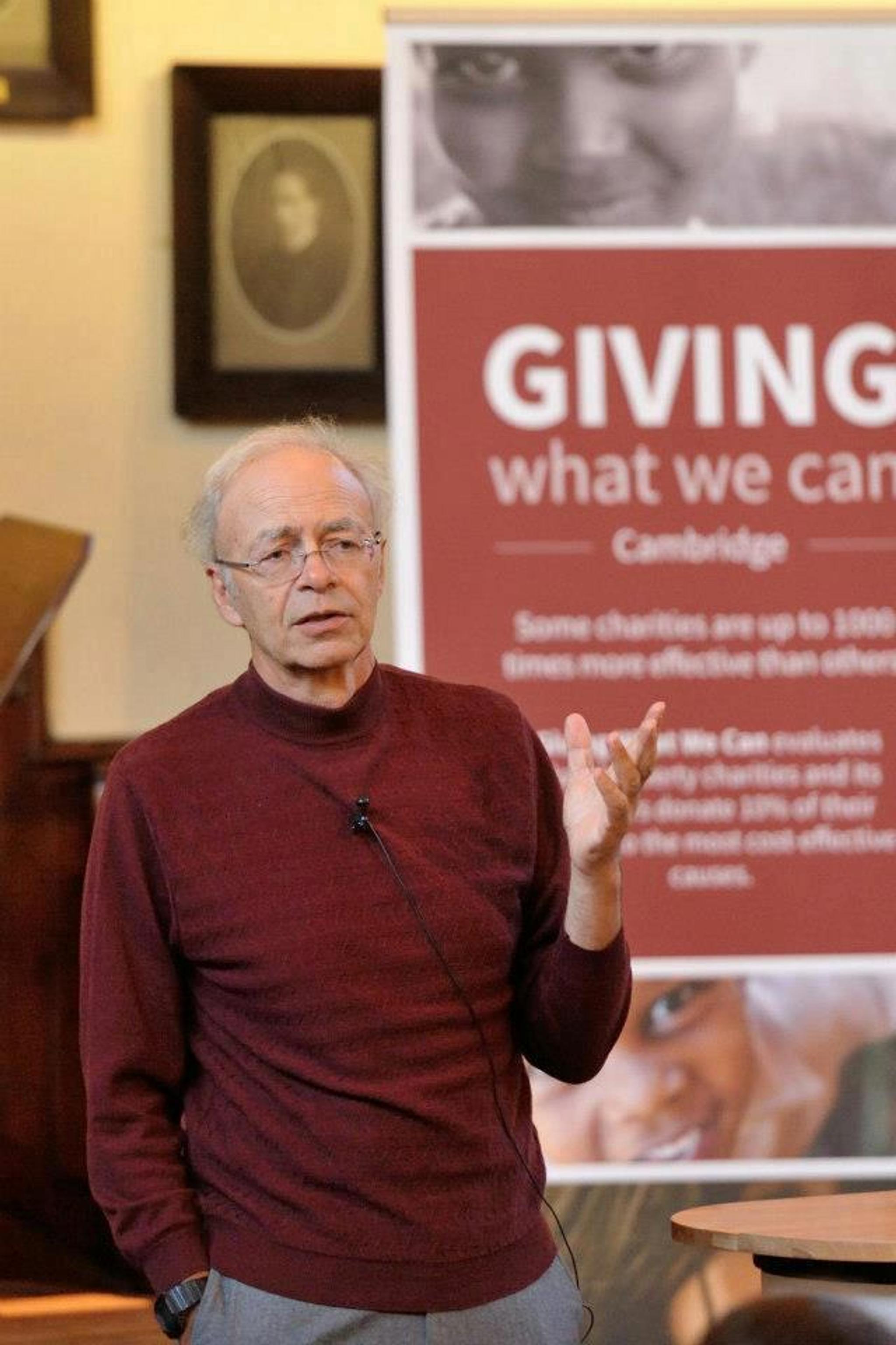 Interview with Peter Singer-Part I · Giving What We Can