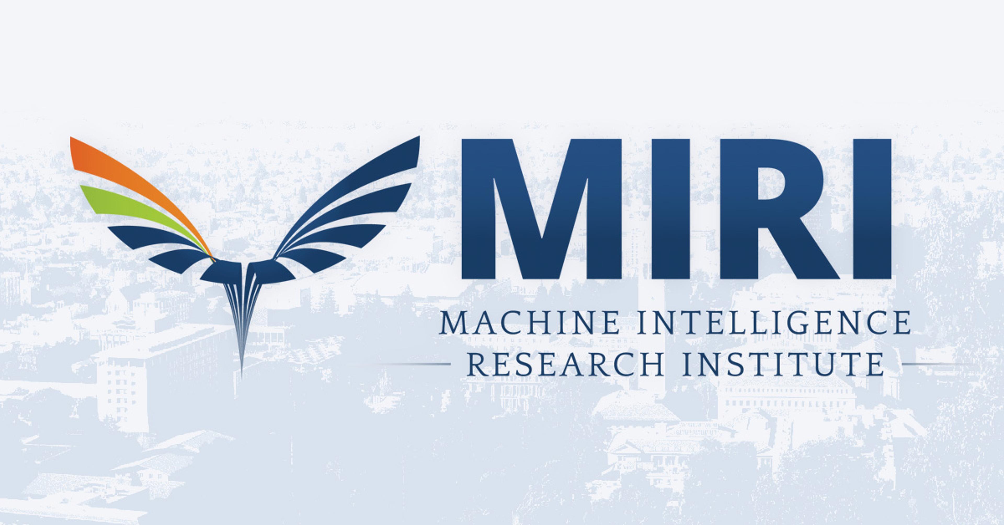 Election Candidate: Machine Intelligence Research Institute