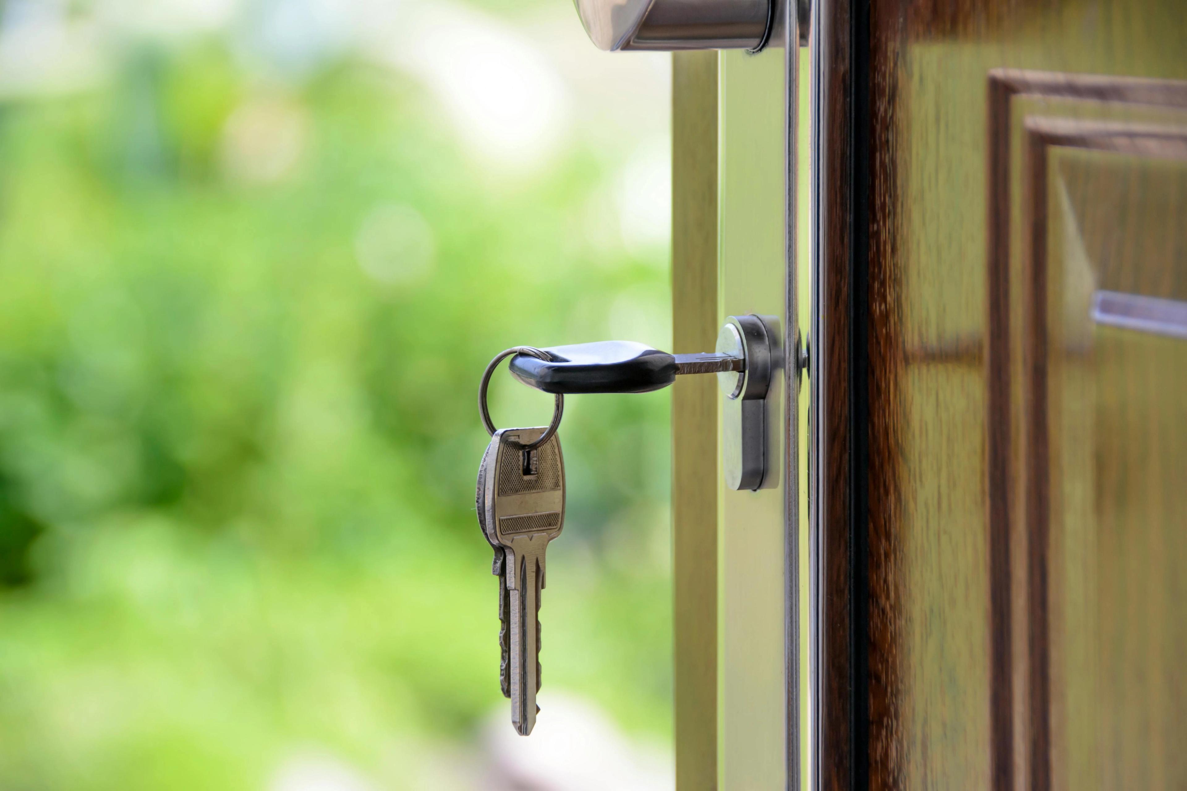 key opening door