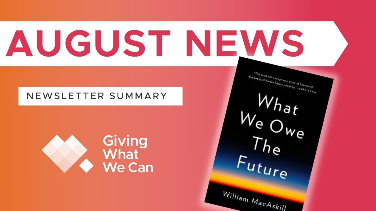 August Newsletter 2022