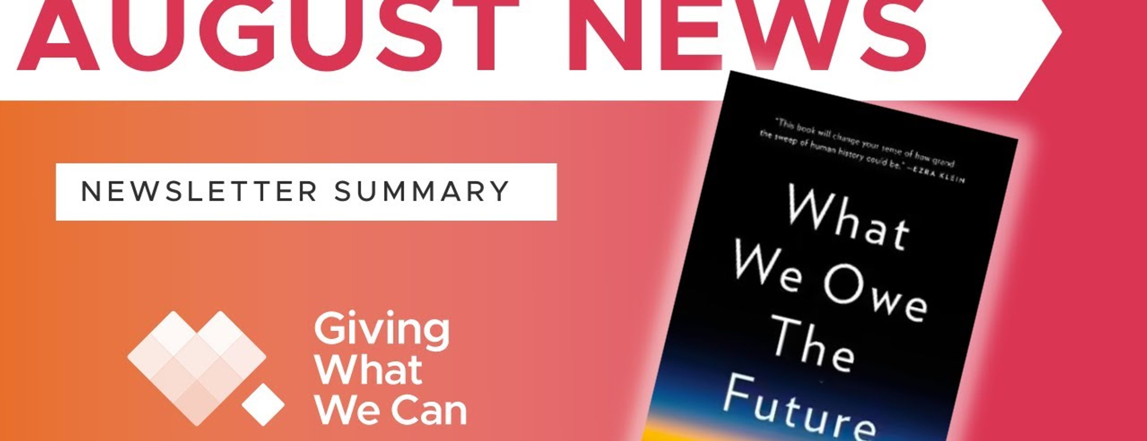 August Newsletter 2022