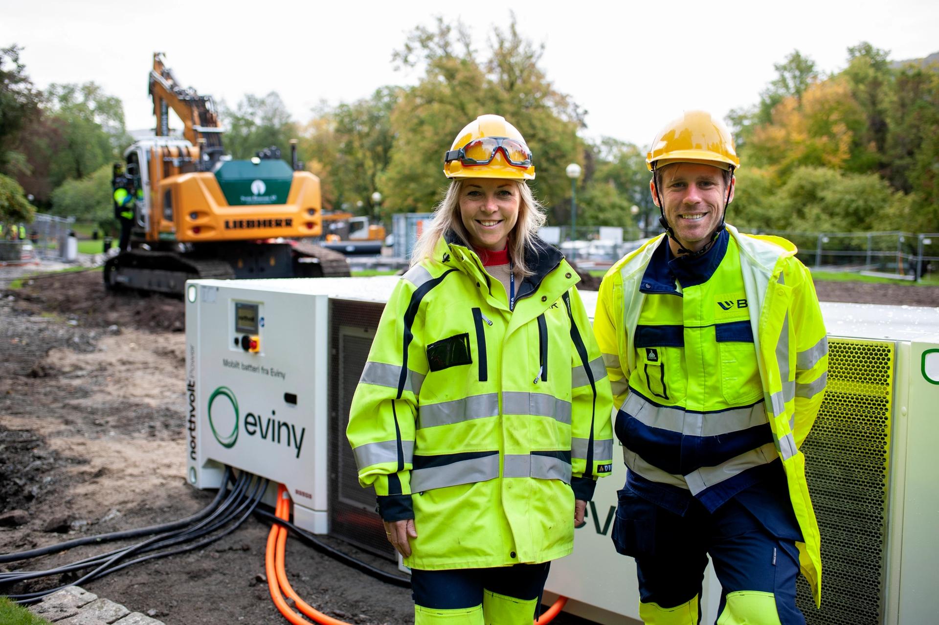 Camilla Moster i BKK og Callum Hoare i Northvolt.
