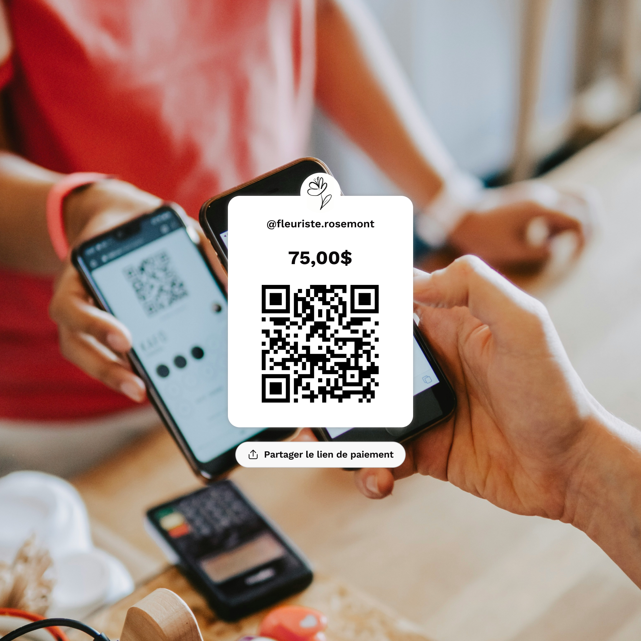 Payment via QR code