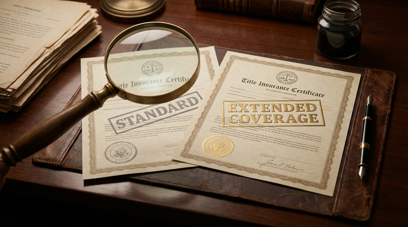 Standard vs Extended Title Insurance: What Virginia Homebuyers Need to Know