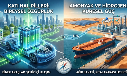 Çöllerin Görünmez Kimyası: Katı Hal Pilleri Dünyayı Kurtarırken, Amonyak Neyi Taşıyor?