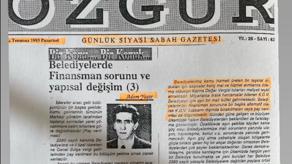 Arşiv: Bir Konu... Bir Konuk...