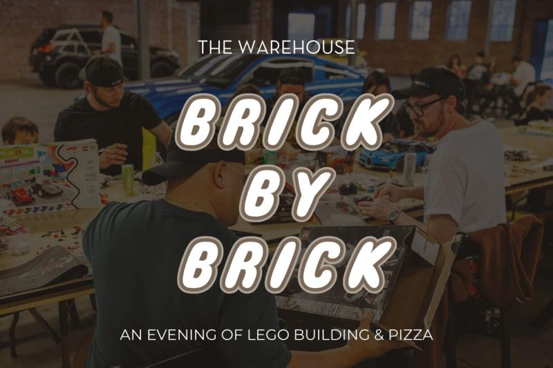 Brick by Brick: Evening of Lego Building & Pizza cover image