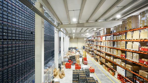 photo of a warehouse