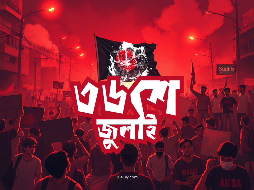 ৩৬শে জুলাই যেভাবে এলো