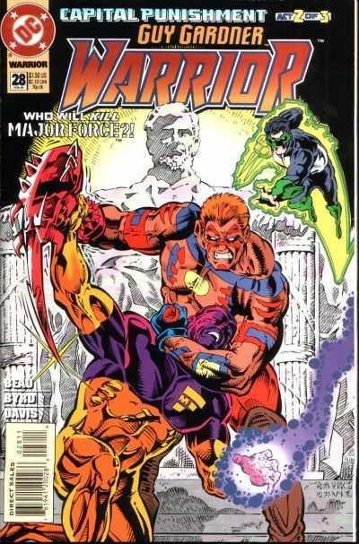Cover of Guy Gardner: Warrior #28