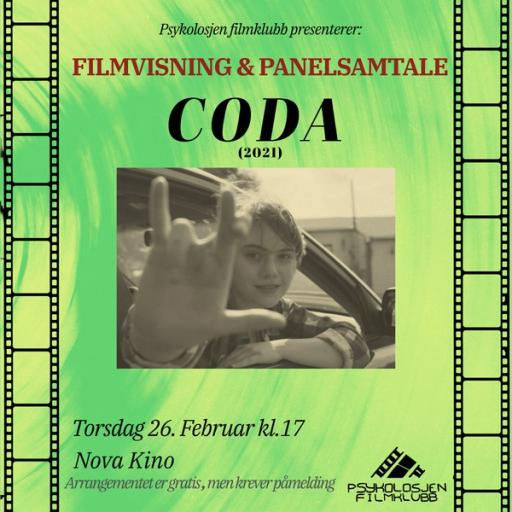Poster for CODA