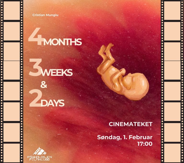 Poster for next screening