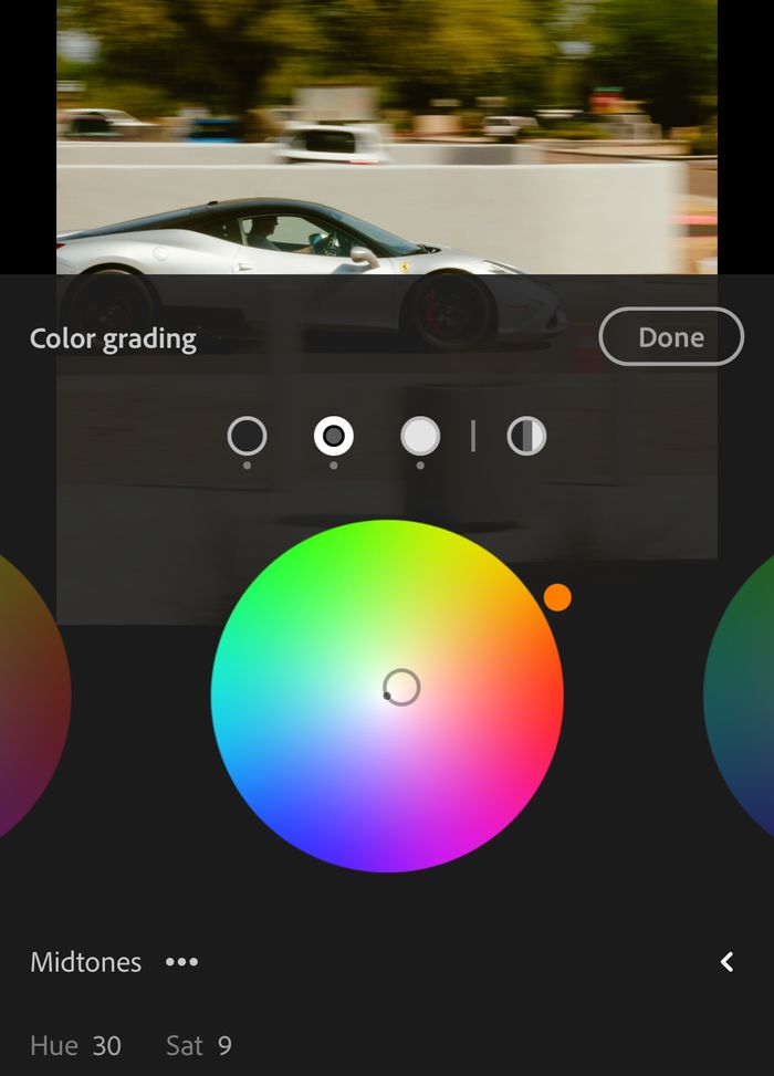 Midtown color grading