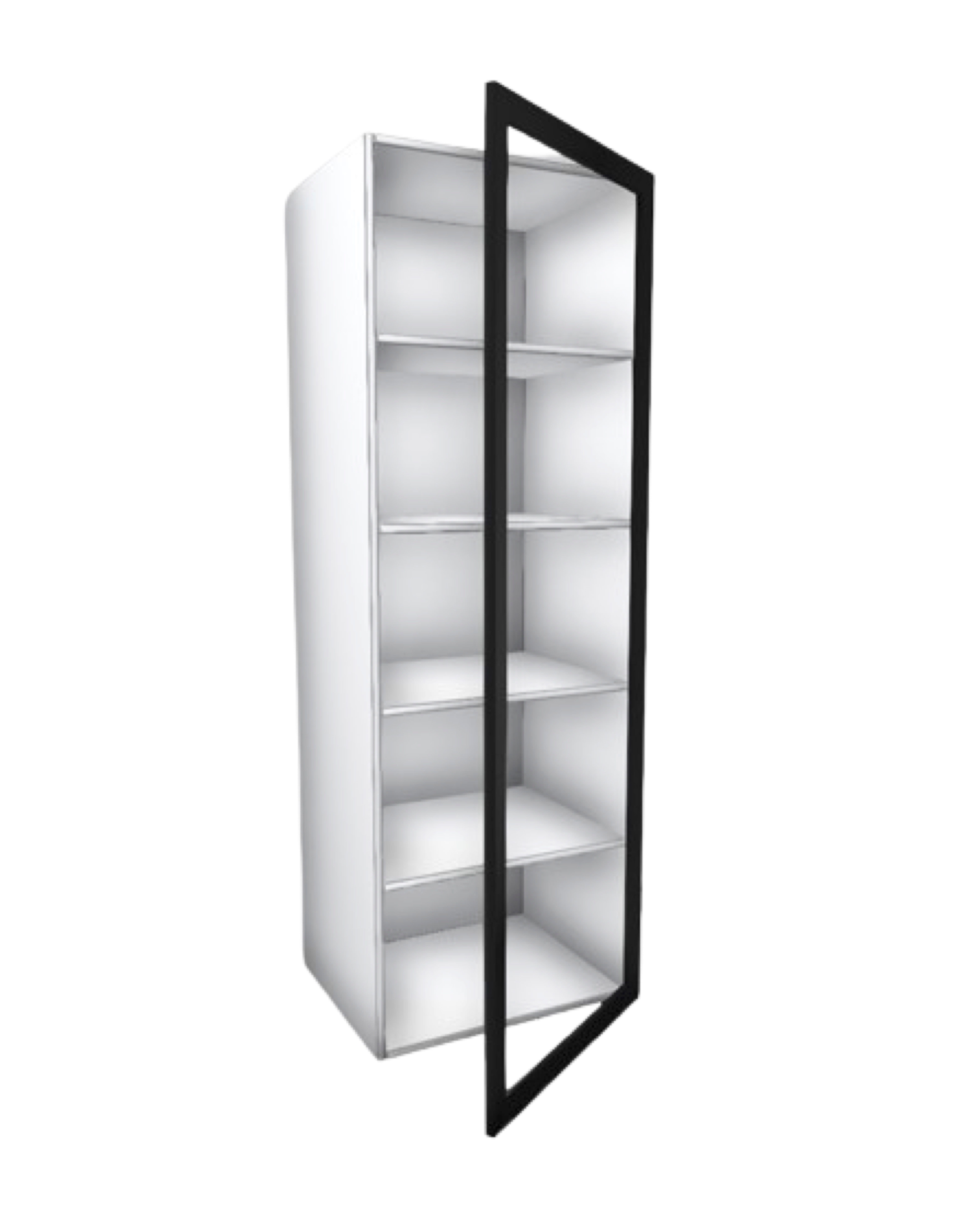 VITRINA 200 - PUERTA ALUMINIO DERECHA