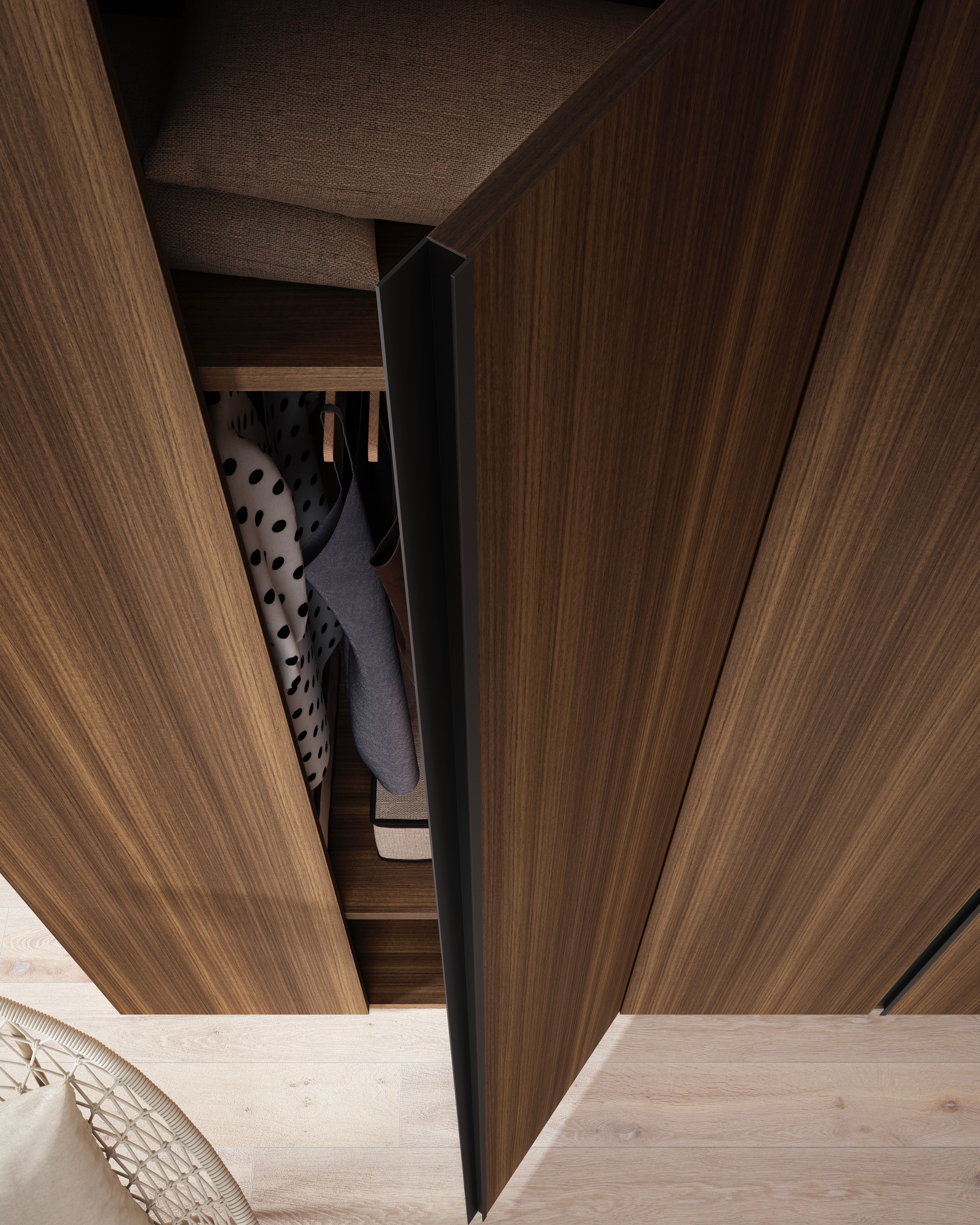 ATRACTIVO TIRADOR NYE EMBUTIDO EN EL CANTO