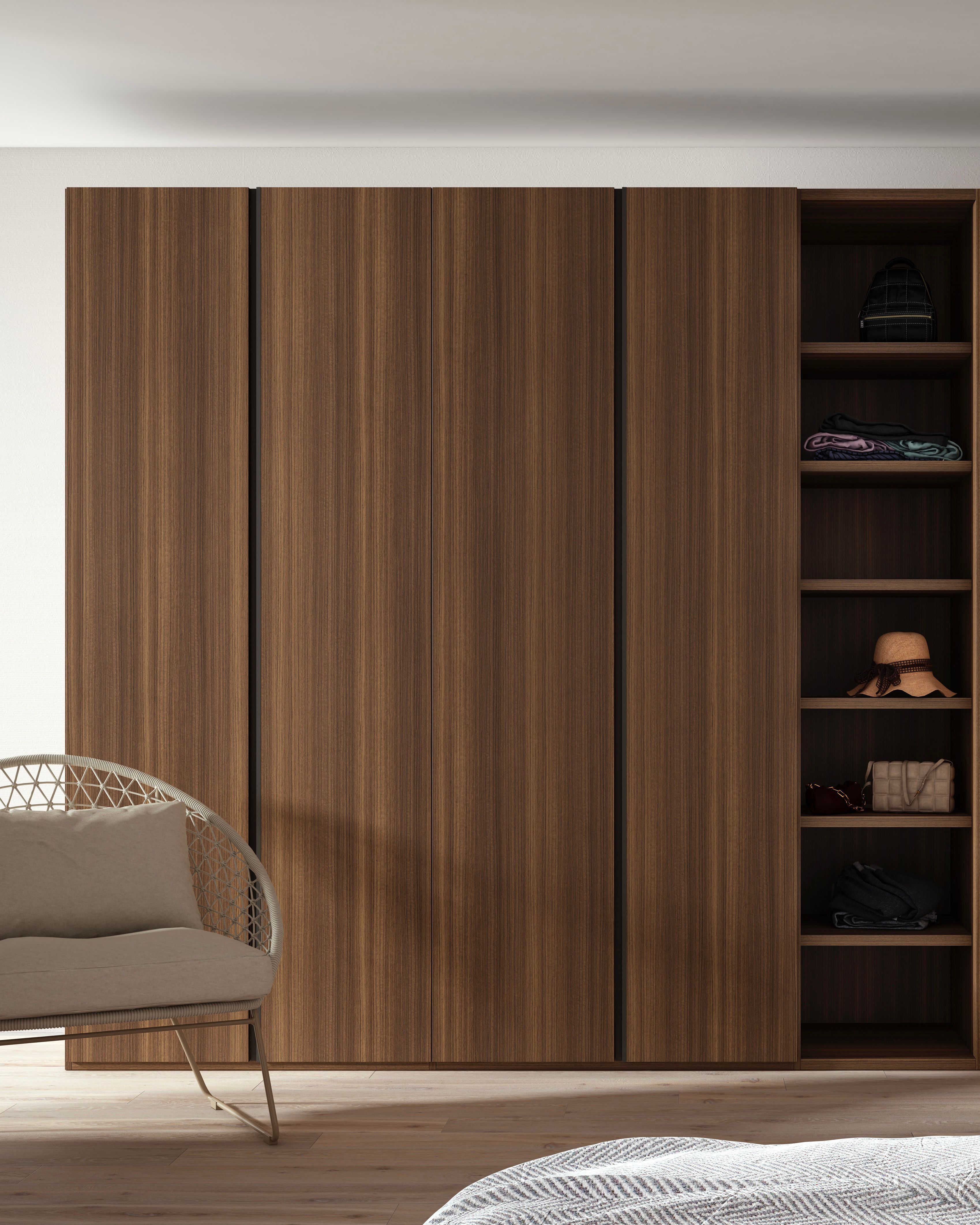 ATRACTIVO TIRADOR NYE EMBUTIDO EN EL CANTO