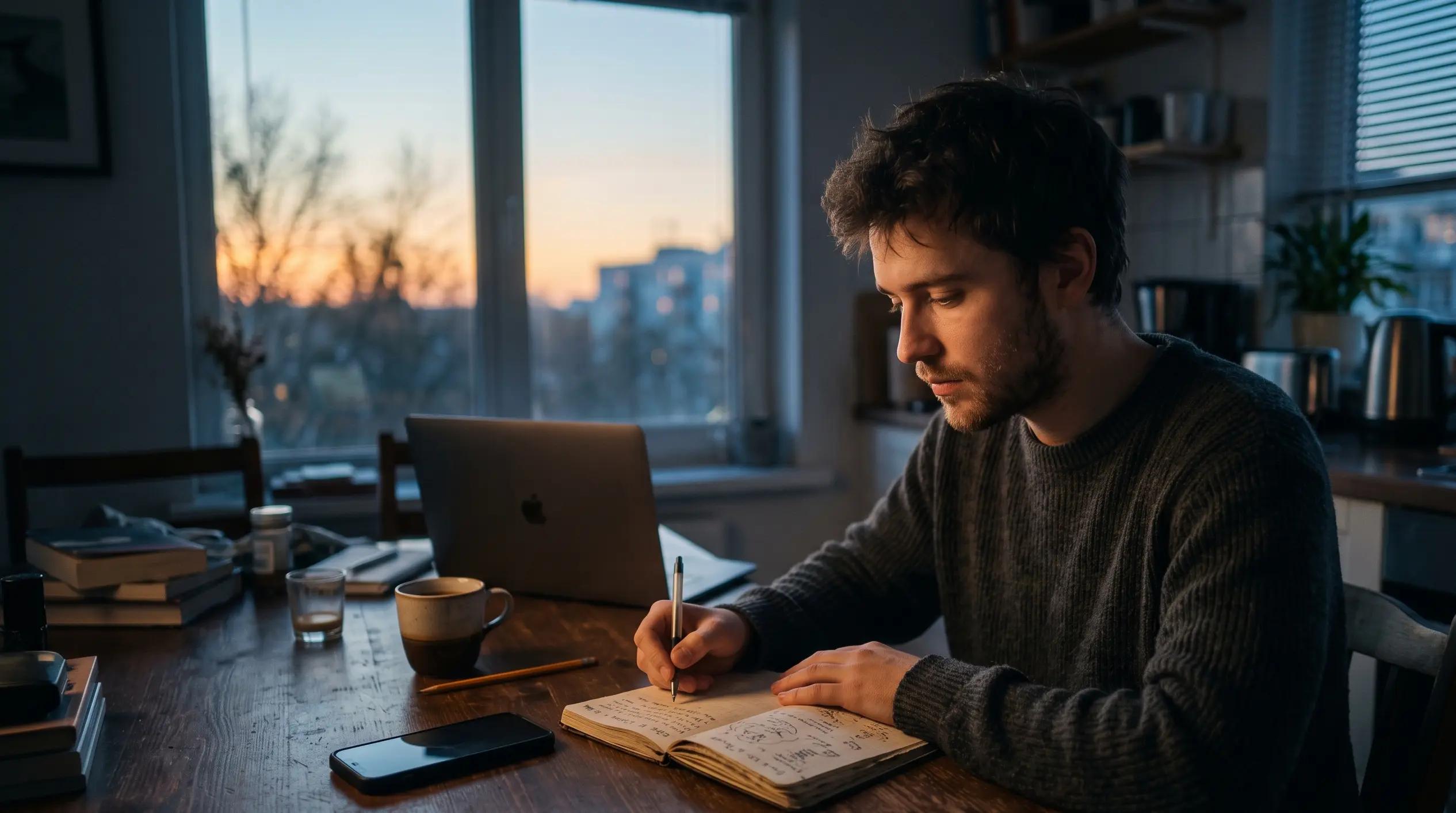 The 5-Minute Morning Habit That Changed His Life