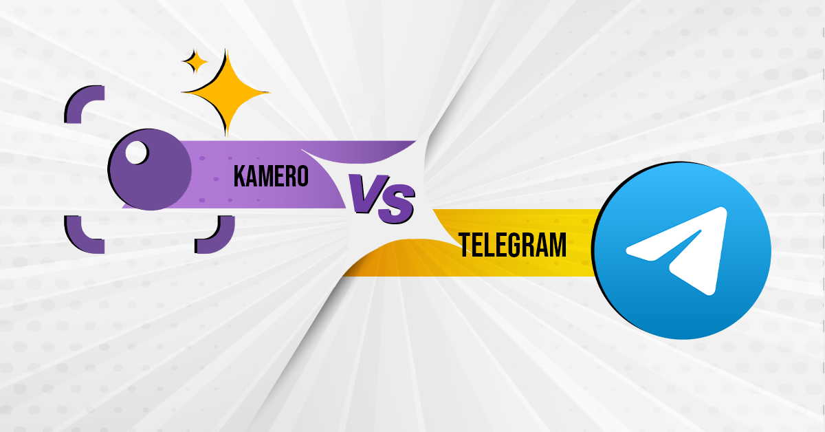 Kamero vs Telegram cover photo