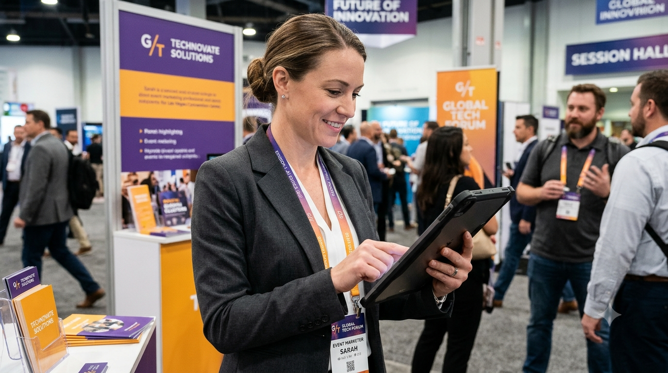 AI-powered event photo indexing using keyword search, logo detection, and smart image clustering to organize corporate event photos for faster, privacy-conscious media discovery.