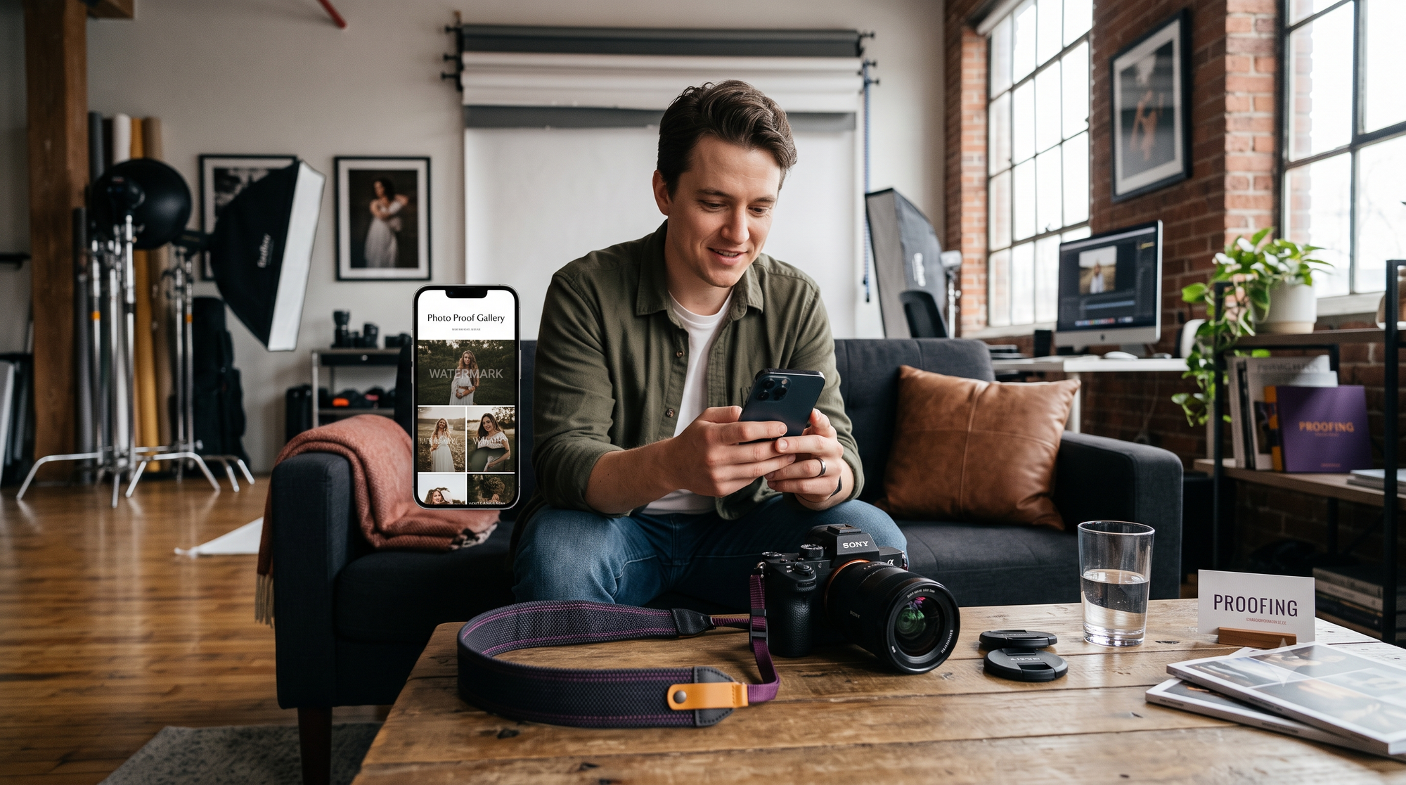 Automated branded media portal for seamless client and vendor photo delivery