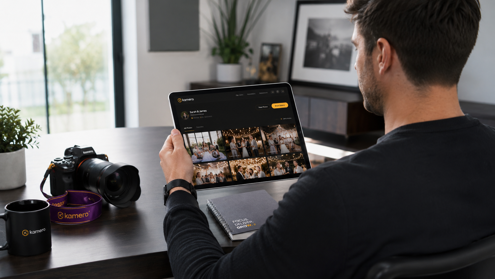 Discover how solo photographers can break free from time-consuming admin work using AI and automation. Learn how smarter workflows, camera-to-cloud technology, and automated galleries help you scale your photography business without hiring a team.